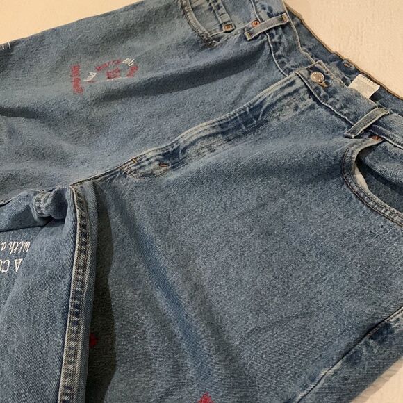 Levi’s 550 custom made OU sport jeans. 44x34 - Picture 15 of 15